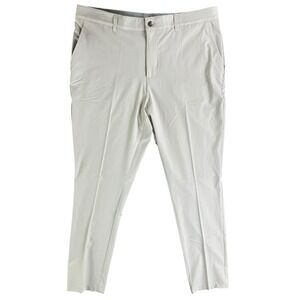 Adidas Golf Tapered Pants Mens 36x32 Brown Performance Stretch ADVR0921 NEW